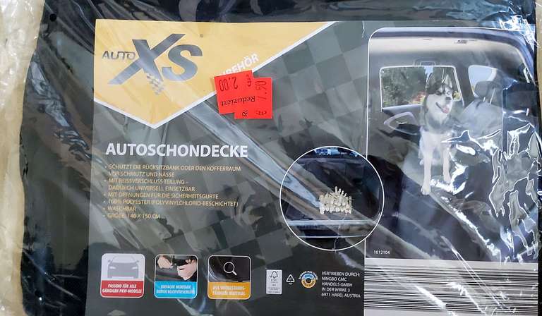 [ Sonderverkauf Aldi Dortmund] AUTO XS Autoschondecke 140 × 150 cm