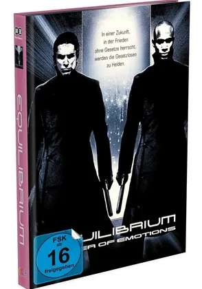 [Müller] Equilibrium (2002) - Limitiertes Mediabook Bluray + DVD - auf 999 Stück - Preis bei Abholung - großer Sale: Parfüm, Hateful 8 u.a.