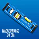Högert Wasserwaage, Blau, 20×5.65×2.1 cm - prime