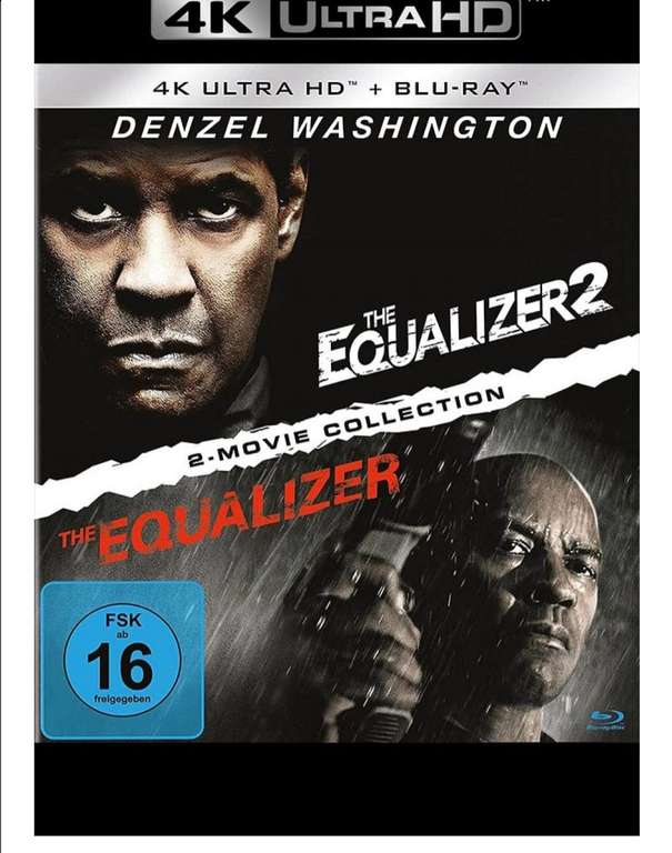 The Equalizer 1+2 4K UHD Blu-ray Collection (Mediadealer)