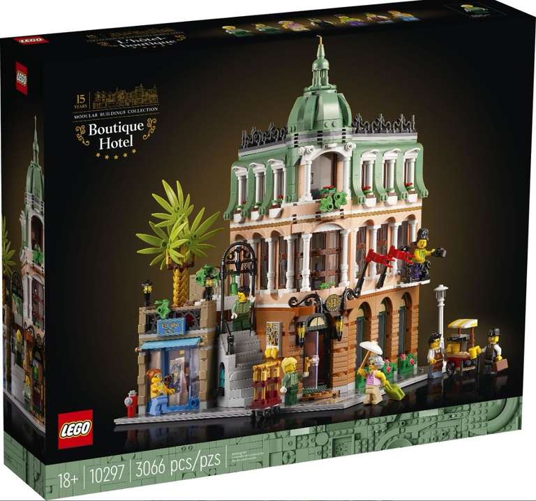 Lego 10297 Boutique-Hotel (-28% zur UVP, 5,4ct/Teil)