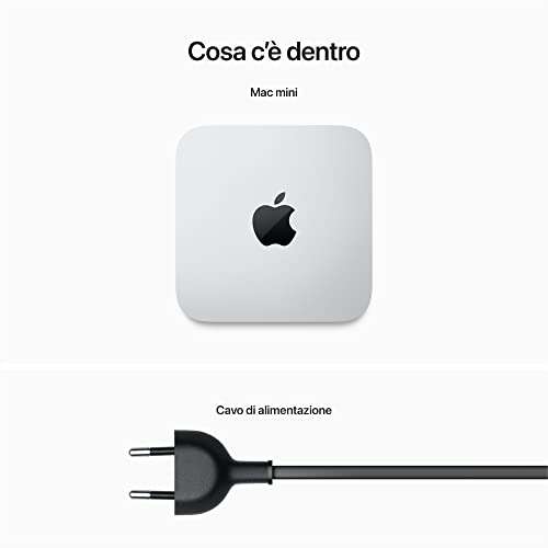 Apple Mac Mini M2 Apple M2 8GB 512 GB SSD macOS Ventura Mini-PC