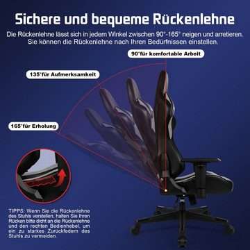 Aiidoits Gaming-Stuhl, Bürostuhl, Chefsessel Gaming Sessel Computerstuhl