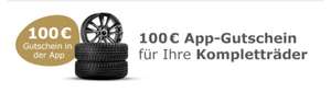 Check24-APP, 100€ Gutschein für die Kategorie "Reifen mit Felgen" (personalisiert)
