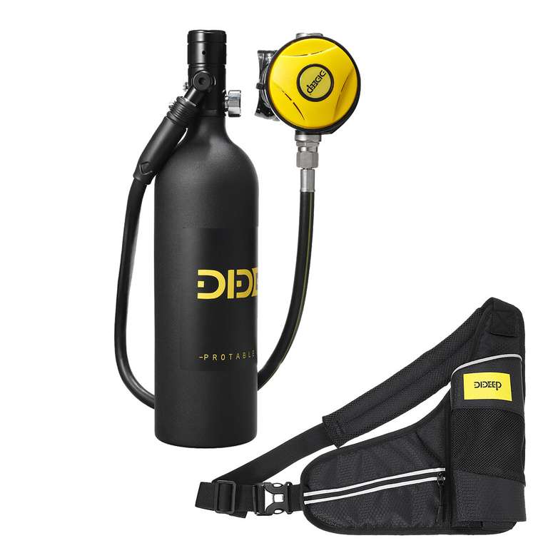 [Banggood] DIDEEP X4000 Pro 1 Liter Tauchflasche und Atemregler (ohne Handpumpe)