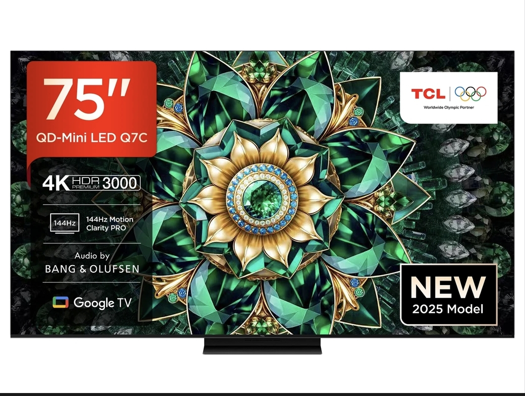 TCL 75Q7C QLED Mini-LED-fernseher, 75 Zoll, 4K HDR Premium