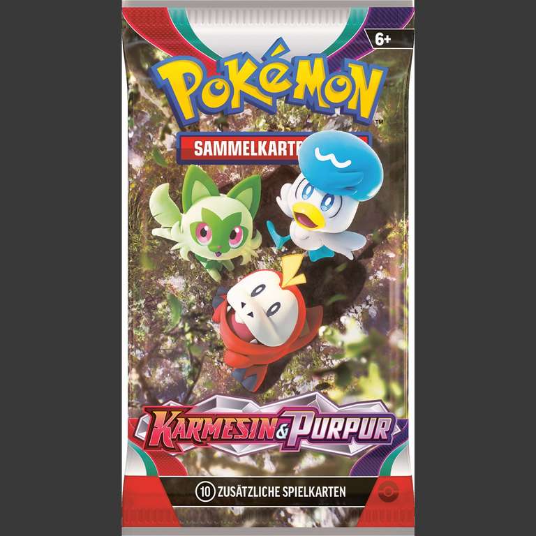 Pokémon Karmesin & Purpur KP01 Booster Deutsch Einzelbooster