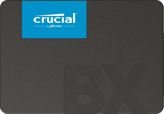 500GB Crucial BX500 (2,5" SATA SSD QLC)