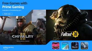 Prime Gaming für April: Fallout 76 für pc und Xbox, Chivalry 2, Faraway 2: Jungle Escape, Drawn: Trail of Shadows und mehr kostenlos für pc