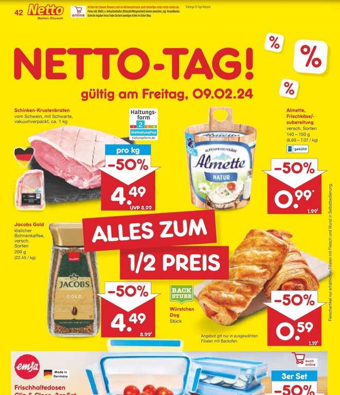Jacobs Gold Kaffee bei Netto MD