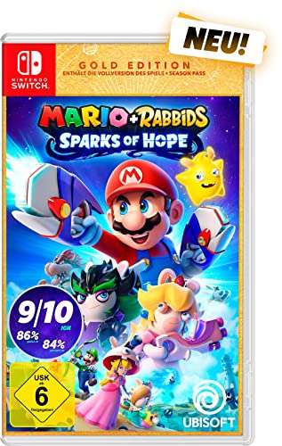 [Amazon & Otto Up] Mario + Rabbids: Sparks of Hope Gold Edition (USK | Metascore 86 | User Score 7.5 | Spieldauer 19,5-44,5h)