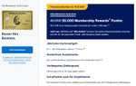 AMEX American Express Business Gold Kreditkarte mit 50.000 MRP durch Freundschaftswerbung. Im 1. Jahr kostenfrei
