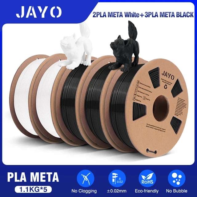 JAYO Filament PLA / PLA PLUS / META / SILK 5,5KG z. B. PLA META 8,10€/KG