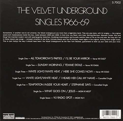 Velvet Underground – Singles 1966-69 (7" Vinyl-Single Box Set) [prime]