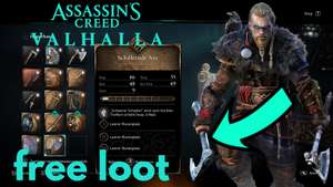 Assassin's Creed Valhalla 0,- Bifröst-Paket mit Mythischer Axt und Schild [alle Plattformen, PC, xbox, Playstation, Stadia, GFN, Luna]