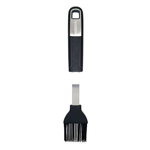 Fackelmann Backpinsel | Soft-Touch-Griff mit Edelstahl-Kappe & breite Silikonborsten (Amazon Prime)