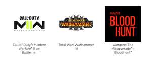 PC: CoD Modern Warefare II + Total War: Warhammer III (+ Vampire: The Masquerade)