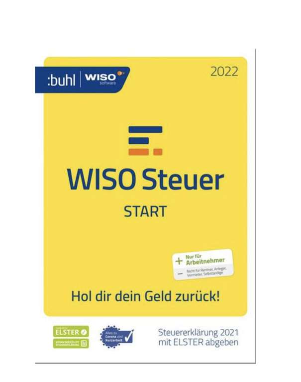 WISO Steuer Start 2022 für das Steuerjahr 2021