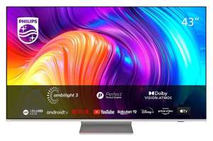 [MMS] - PHILIPS 43PUS8837/12 - The One LED Smart TV (43", UHD 4K, 120Hz VRR, HDMI 2.1, Ambilight, Android TV)