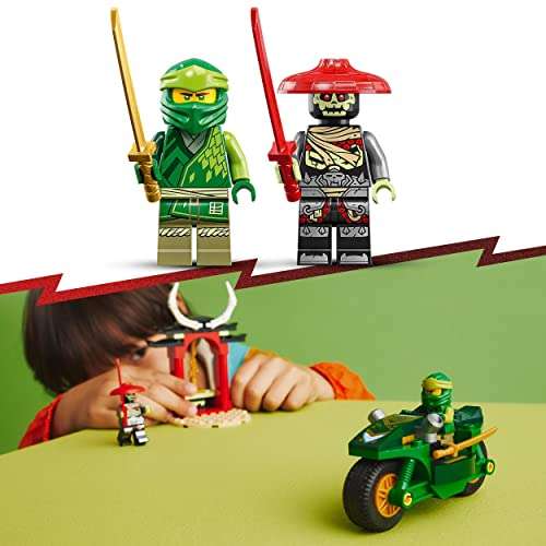 LEGO 71788 NINJAGO Lloyds Ninja-Motorrad, mit Lloyd und Skelett-Wächter für 6,45€ (Prime)