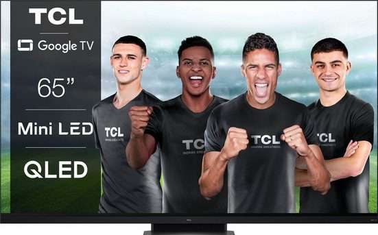 TCL 65C935X2 QLED Mini LED-Fernseher (164 cm/65 Zoll, 4K Ultra HD, 1.258,10 mit Gutscheincode 10589