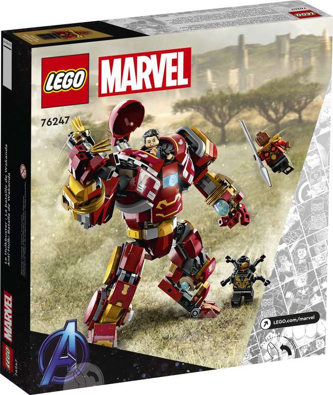 LEGO Marvel Super Heroes - Hulkbuster: Der Kampf von Wakanda (76247) | 385 Teile | ca. 7,53ct / Teil