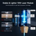 10W Lasergravierer Ortur Laser Master 3, 20.000mm/min, 40x40cm