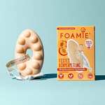 [PRIME] Foamie Festes Duschgel mit Aprikosenkerne & Sheabutter, Duschpeeling für Samtweiche Haut, 100% Vegan, Plastikfrei, Silikonfrei, 80g