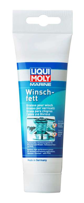 LIQUI MOLY Marine Winschfett | 100 g | Boot Calcium Fett | Schmierfett | (Prime)