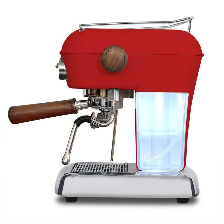 Ascaso Dream PID Love Red (Siebträgermaschine / Espressomaschine / Kaffeemaschine)