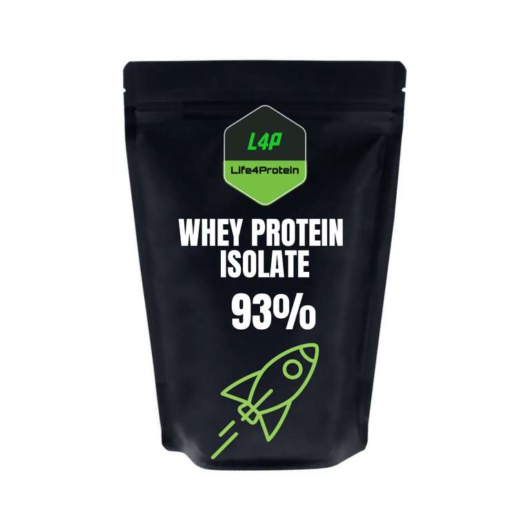 5x 1kg Life4Protein Whey Protein Isolate (5 Sorten, reines Isolat)