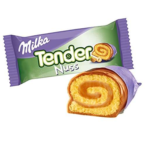 Milka Tender Nuss 21 x 37g für 8,54 € | Milka Tender Milch 8,09 € (Amazon Prime Sparabo)