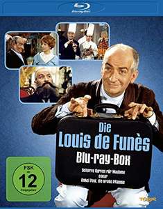 [Amazon Prime] Die Louis de Funes Bluray Box - 3 Filme - Oscar, Onkel Paul, Scharfe Kurven für Madame