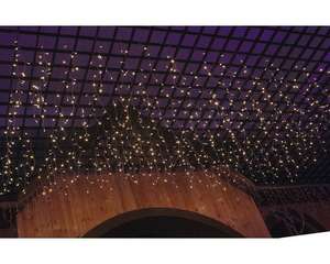 [Lokal Raus damit!] Lichtervorhang Lafiora 300 x 150 cm 800 LEDs Lichtfarbe warmweiß inkl. Timer, Dimmer (z.B. Herne)