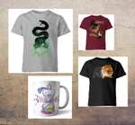 3 Kinder T-Shirts und 1 Tasse für 24,99€ + 2,99€ Versand | z.B. Harry Potter, Scooby Doo, Stranger Things