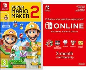 Nintendo Switch - Super Mario Maker 2 + Switch Online 3 Months