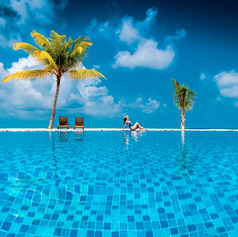 Malediven: 7 Nächte - 65m² Strand-Villa im 4*South Palm Resort Maldives inkl. Frühstück ab 762€ zu Zweit / bis Dez. 2023 / gratis Storno
