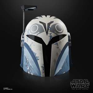 [EMP] Hasbro Star Wars The Mandalorian - The Black Series elektronischer BO-Katan Kryze Premium Helm | einstellbare Passform & Leuchteffekte
