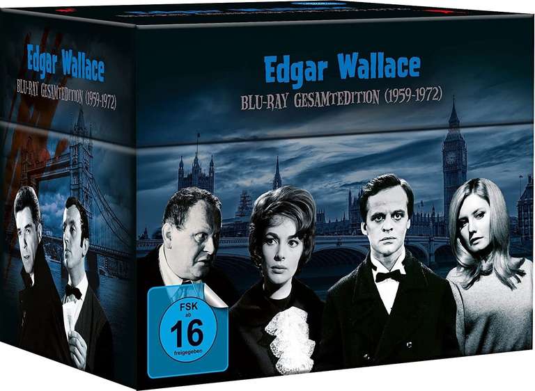 [Weltbild] Edgar Wallace Blu-ray Gesamtedition (34 BD + 1 DVD)