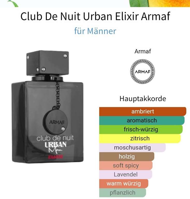 (Notino-App) Armaf Club de Nuit Urban Man Elixir Eau de Parfum (105ml)