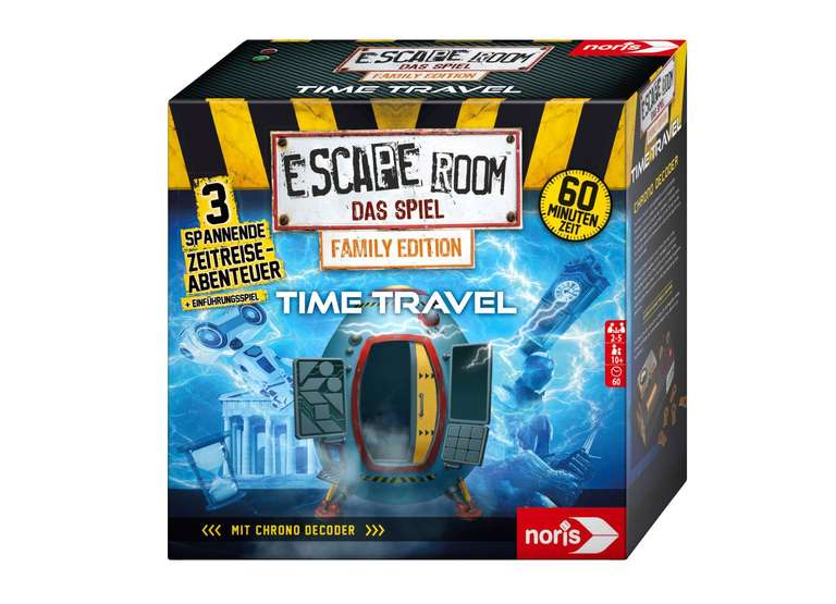 Escape Room Das Spiel Family Edition Time Travel - Lokal und Online
