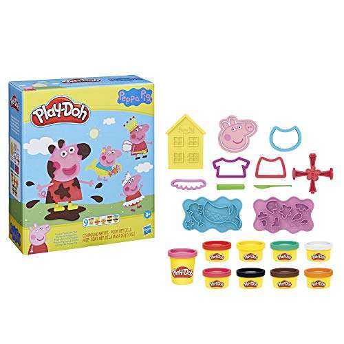 [Amazon Prime] Play-Doh Peppa Wutz Stylingset mit 9 Dosen und 11 Accessoires