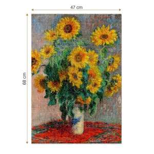 [Preisfehler] DToys Claude Monet - Bouquet of Sunflowers - Puzzle 1000 Teile - 2 Stück