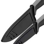 WMF Touch Messerset 2-teilig, Küchenmesser mit Schutzhülle, Spezialklingenstahl antihaftbeschichtet (Prime)