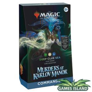 MTG - Commander Deck - Deep Clue Sea - Murder at Karlov Mannor Commander Precon - Magic the Gathering