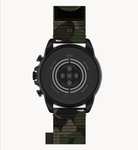 Fossil Smartwatch 6. Generation, Armband Camouflage grün (mit 15% Newsletteranmeldung)