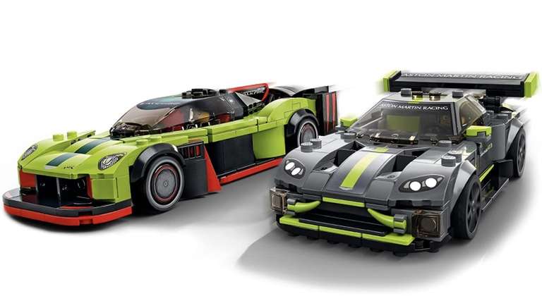 [Müller][Filialabholung] LEGO Speed Champions 76910 Aston Martin Valkyrie AMR Pro & Aston Martin Vantage GT3