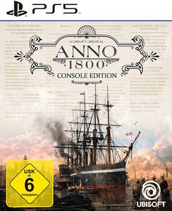 Anno 1800 Console Edition (PS5 | Metascore 83 | User Score 7.1 | Spieldauer 14-119h) [Amazon Prime]