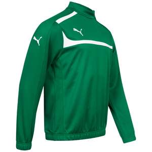 SportSpar: PUMA Green-Sale u.a. auf Trikots, Shorts oder Socken, z.B. PUMA PowerCat 1/2 Zip Herren Trainings Oberteil