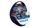 Philips RacingVision 12342RVS2 +150% H4 Scheinwerferlampe, Duobox (2 Stück)